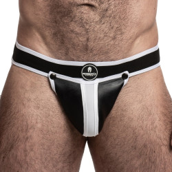 Sparta's Harness Jockstrap Shell Noir-Blanc